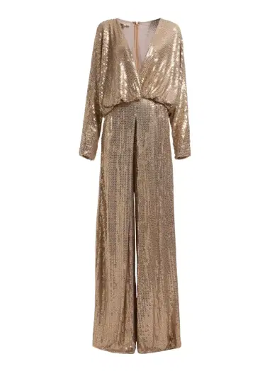 Elie Saab Sequined Jersey Jumpsuit | Thumbnail 1 Elie Saab Sequined Jersey Jumpsuit | Thumbnail 1