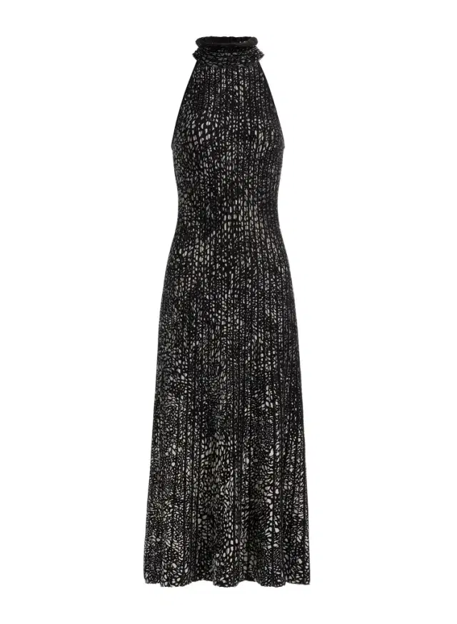 Elie Saab Halter Neck Knit Dress