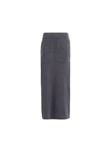 Elie Saab Knit Midi Skirt | Thumbnail 1 Elie Saab Knit Midi Skirt | Thumbnail 1
