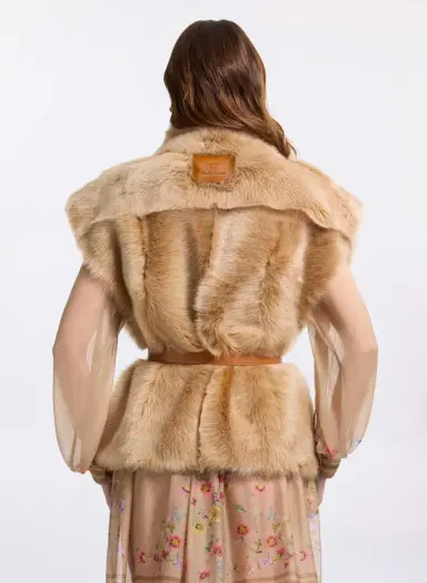 Elie Saab Fur Vest | Thumbnail 3 Elie Saab Fur Vest | Thumbnail 3