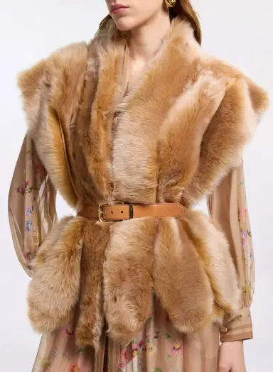Elie Saab Fur Vest | Thumbnail 4 Elie Saab Fur Vest | Thumbnail 4