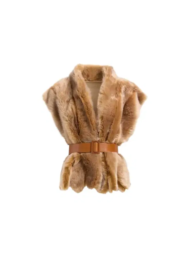 Elie Saab Fur Vest
