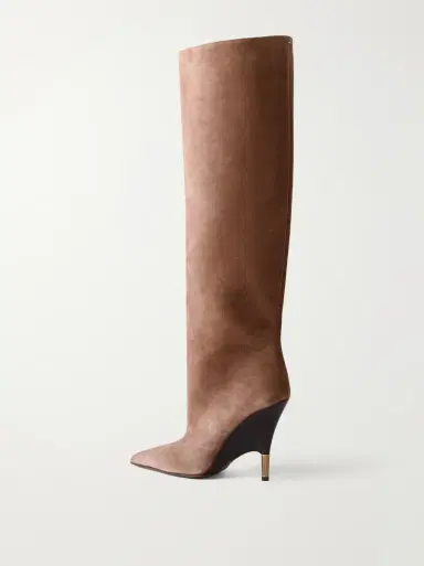 Khaite Bella suede knee boots | Thumbnail 3