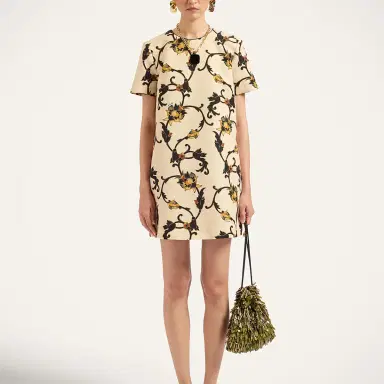 La Double J Mini Swing Dress | Thumbnail 1 La Double J Mini Swing Dress | Thumbnail 1