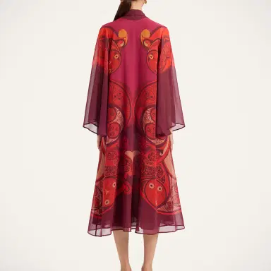 La Double J Midi Magnifico Dress | Thumbnail 5