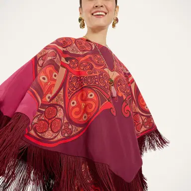 La Double J Mini Poncho | Thumbnail 3