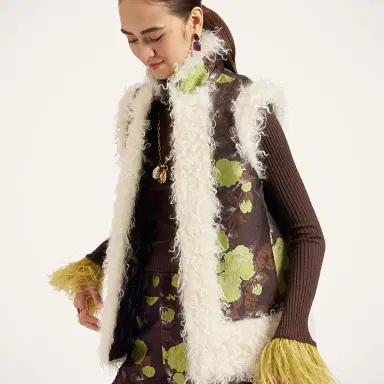 La Double J Sleeveless Folk Jacket | Thumbnail 3