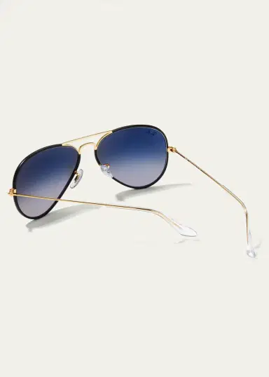 Ray-Ban Metal Aviator Sunglasses | Thumbnail 2