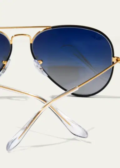 Ray-Ban Metal Aviator Sunglasses | Thumbnail 4