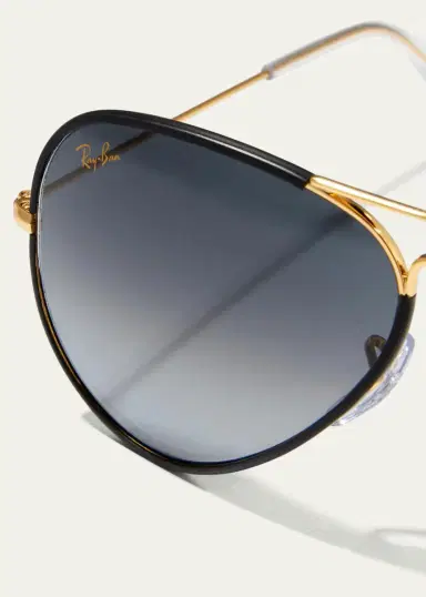 Ray-Ban Metal Aviator Sunglasses | Thumbnail 5