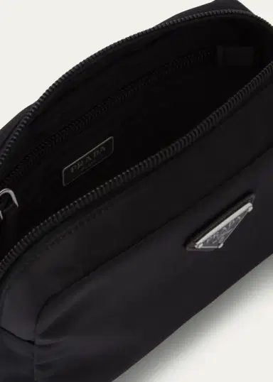 Prada Small Nylon Cosmetic Pouch Bag | Thumbnail 3