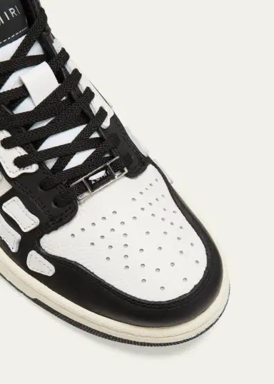 AMIRI Skel Bicolor Leather Low-Top Sneakers | Thumbnail 5