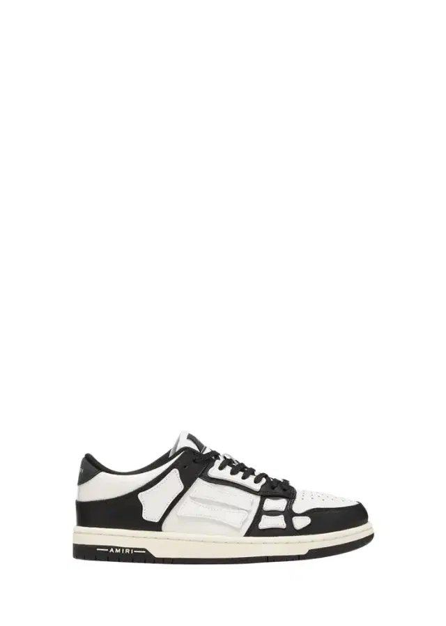 AMIRI Skel Bicolor Leather Low-Top Sneakers