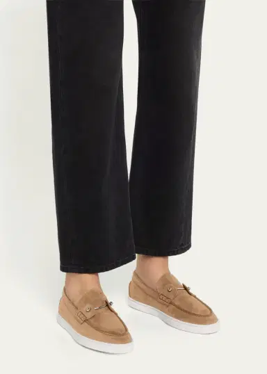 Christian Louboutin Chambeliboat Donna Leather Boat Shoes | Thumbnail 2