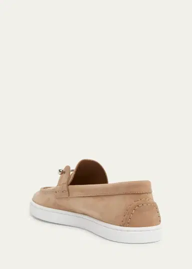 Christian Louboutin Chambeliboat Donna Leather Boat Shoes | Thumbnail 4