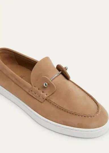 Christian Louboutin Chambeliboat Donna Leather Boat Shoes | Thumbnail 5