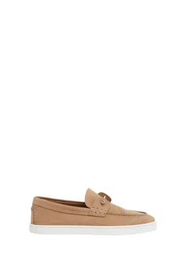 Christian Louboutin Chambeliboat Donna Leather Boat Shoes | Thumbnail 1