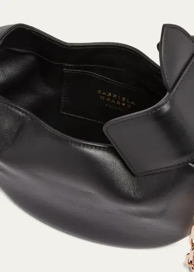Gabriela Hearst Demi Lamb Leather Clutch Bag | Thumbnail 4