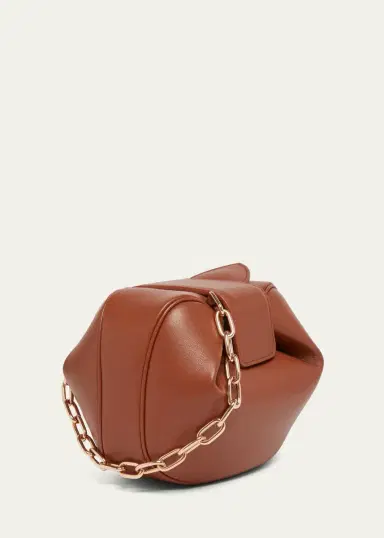 Gabriela Hearst Demi Lamb Leather Clutch Bag | Thumbnail 6