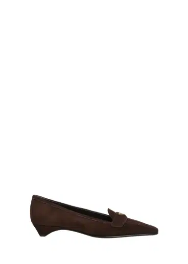 Prada Suede Pointed-Toe Loafers | Thumbnail 1