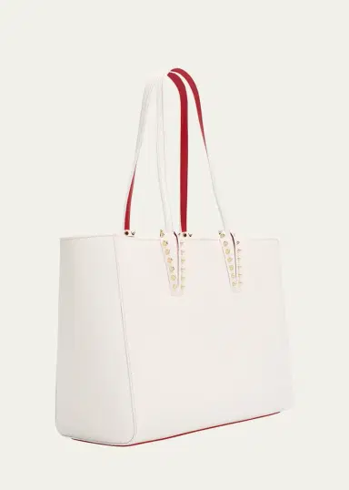 Christian Louboutin Cabata Soft Small Tote Bag in Grained Leather | Thumbnail 11