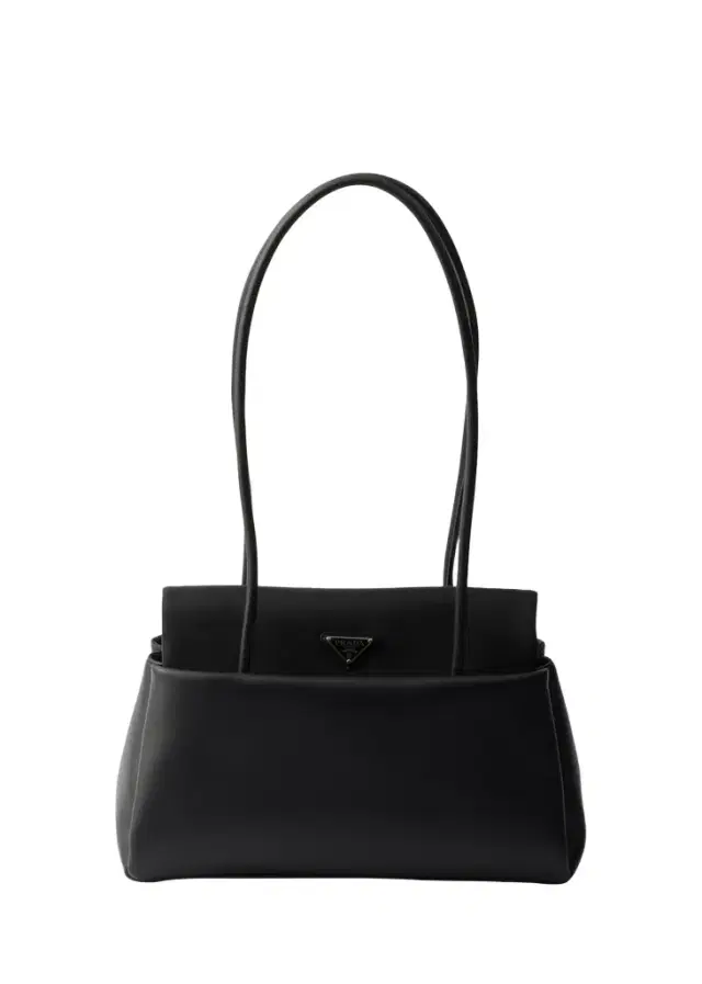 Prada Leather & Re-Nylon Flap Shoulder Bag