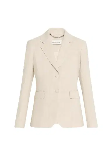 Altuzarra Fenice Slim Linen-Cotton Blazer | Thumbnail 1
