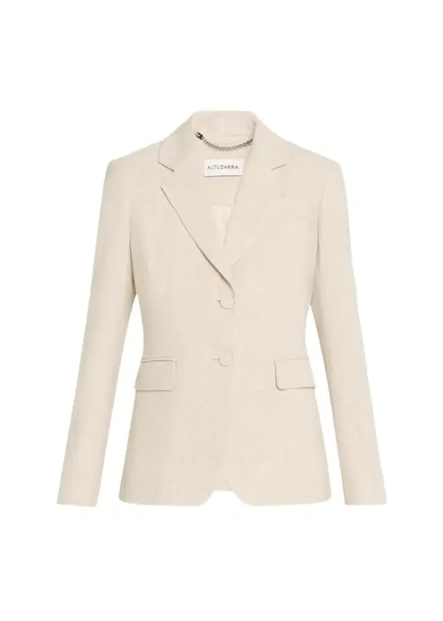 Altuzarra Fenice Slim Linen-Cotton Blazer