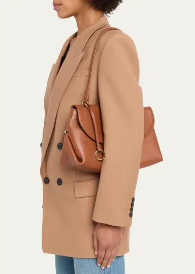 Ferragamo Medium Leather Shoulder Bag | Thumbnail 2