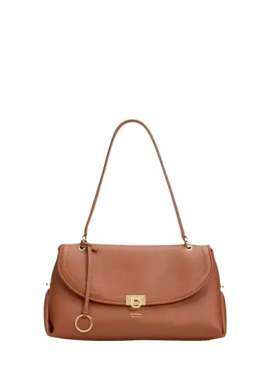 Ferragamo Medium Leather Shoulder Bag | Thumbnail 1