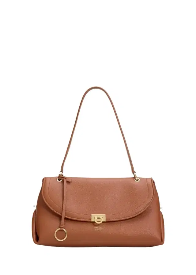 Ferragamo Medium Leather Shoulder Bag
