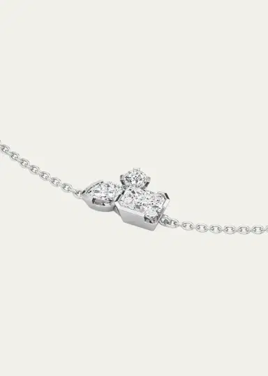 Unsaid Meta Lab-Grown Diamond Cluster Bracelet | Thumbnail 2