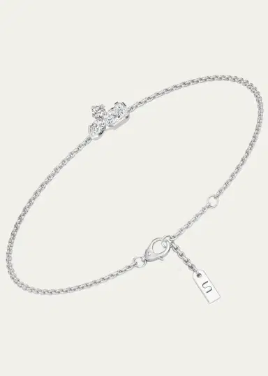 Unsaid Meta Lab-Grown Diamond Cluster Bracelet | Thumbnail 3