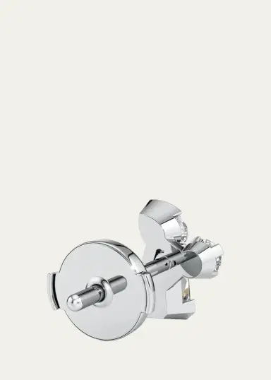 Unsaid Meta Lab-Grown Diamond Cluster Stud Earrings | Thumbnail 3