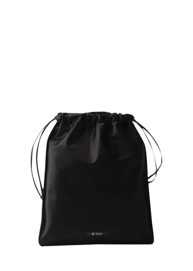 Prada Wish Silk Duchesse Drawstring Pouch Bag
