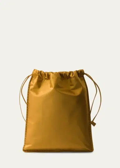 Prada Wish Silk Duchesse Drawstring Pouch Bag | Thumbnail 7