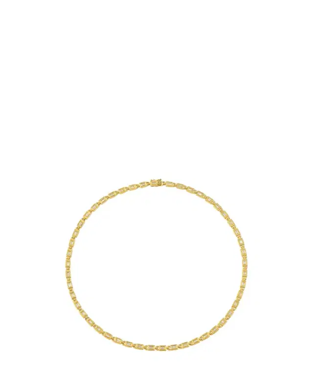 Sydney Evan 14K Yellow Gold & 2.356 TCW Diamond Tennis Necklace