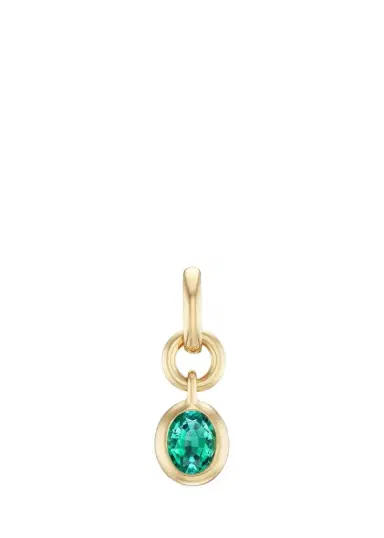 Uniform Object 18K Yellow Gold & Emerald Pendant | Thumbnail 1 Uniform Object 18K Yellow Gold & Emerald Pendant | Thumbnail 1