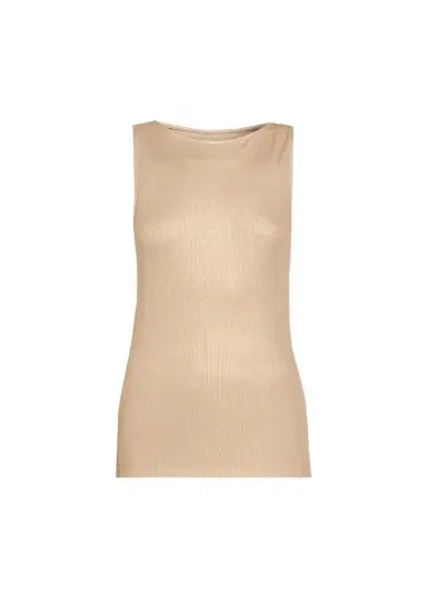 MAJESTIC FILATURES Soft Touch Metallic Knit Tank Top | Thumbnail 1