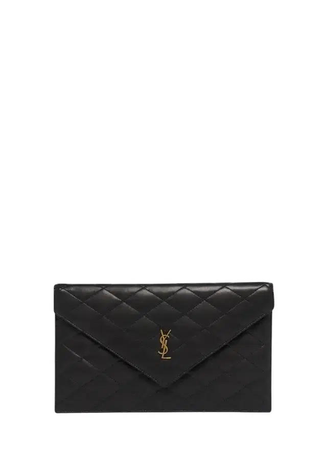 Saint Laurent Paris Pouch in Lambskin Leather