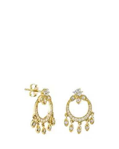 Sydney Evan 14K Gold & 0.626 TCW Diamond Marquise Chandelier Earrings | Thumbnail 1 Sydney Evan 14K Gold & 0.626 TCW Diamond Marquise Chandelier Earrings | Thumbnail 1