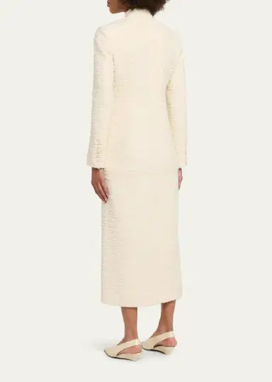 LIBEROWE Boucle Single-Breasted Imperial Coat | Thumbnail 3