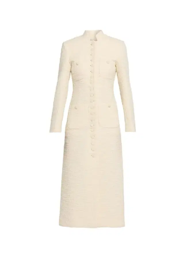 LIBEROWE Boucle Single-Breasted Imperial Coat