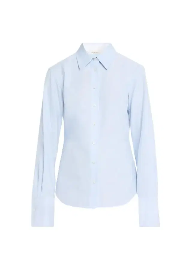 Lafayette 148 New York Pleated-Sleeve Cotton Shirt