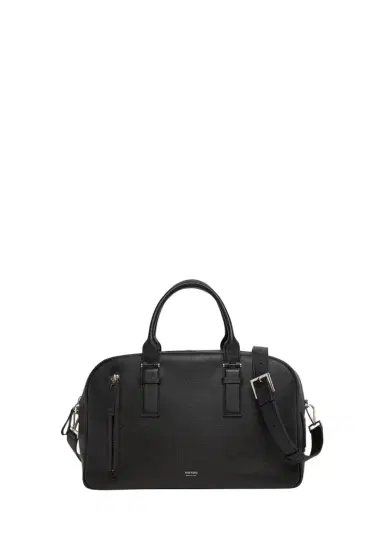 Tom Ford Men's Grained Leather Weekender Bag | Thumbnail 1 Tom Ford Men's Grained Leather Weekender Bag | Thumbnail 1