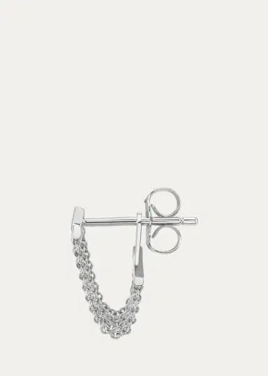 Sydney Evan 14K White Gold & 0.06 TCW Diamond Drop Earrings | Thumbnail 2