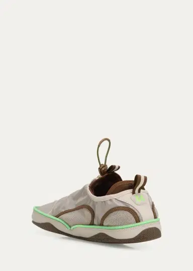 Balenciaga Men's Pocket Foldable Zip-Up Sneakers | Thumbnail 4