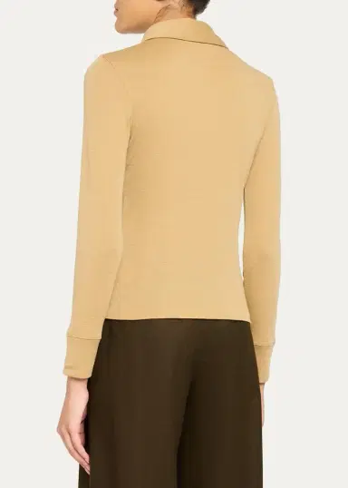 Vince Multi-Button Collared Cardigan Top | Thumbnail 3
