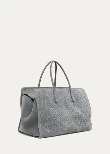 Bottega Veneta Barbara Large Suede Tote Bag | Thumbnail 2