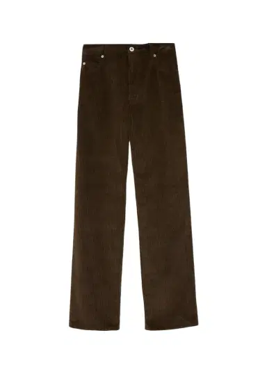 Loewe Mid-Rise Corduroy Straight-Leg Trousers | Thumbnail 1